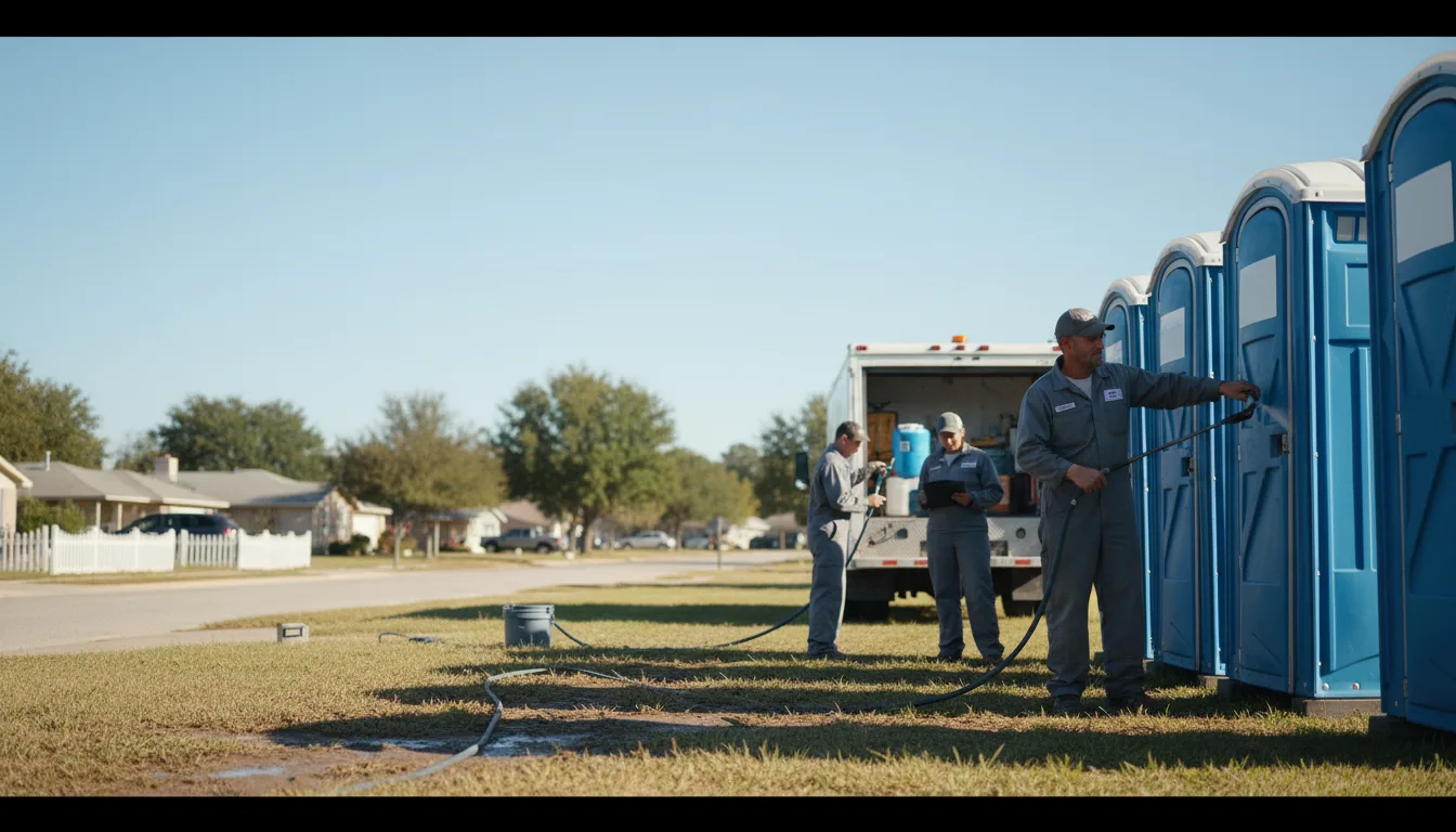 Long-Term Portable Toilet Rental in Stanfield, AZ near me